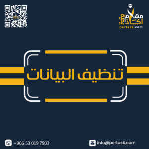 خدمة تنظيف البيانات